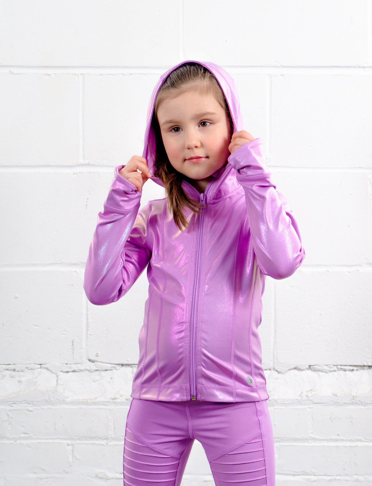 GIRLS 2-6 HOODED JACKET