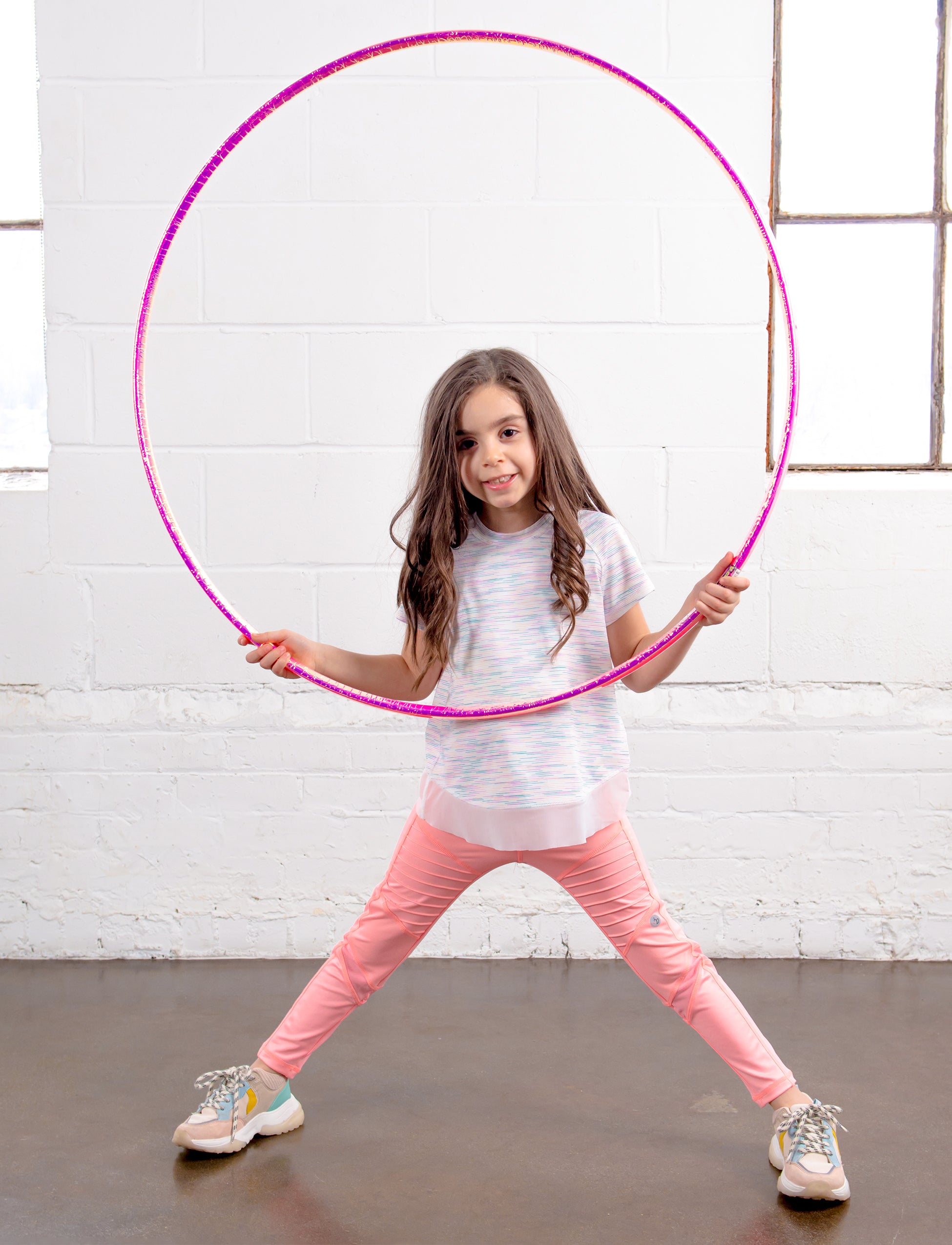GIRLS 2-6 MOTO LEGGING