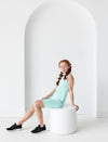 GIRLS KEYHOLE ACTIVE TANK
