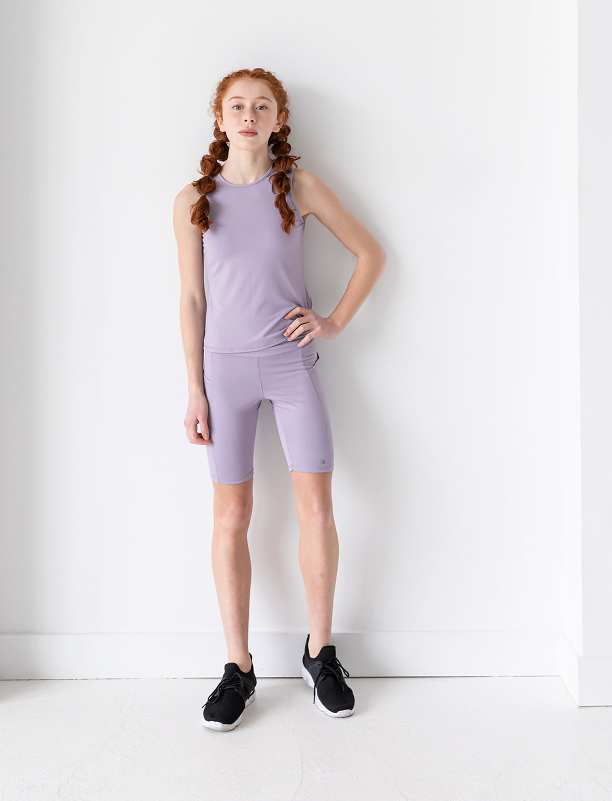 GIRLS KEYHOLE ACTIVE TANK