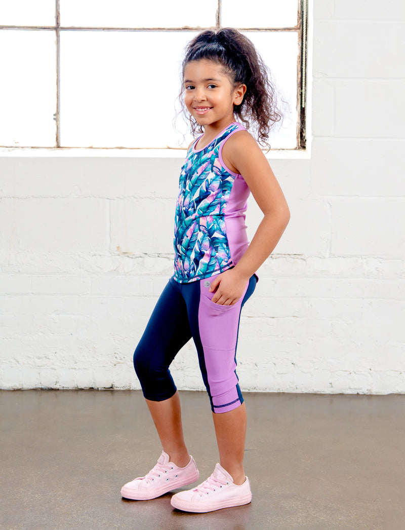 GIRLS 2-6 SCOOPED RACERBACK TANK