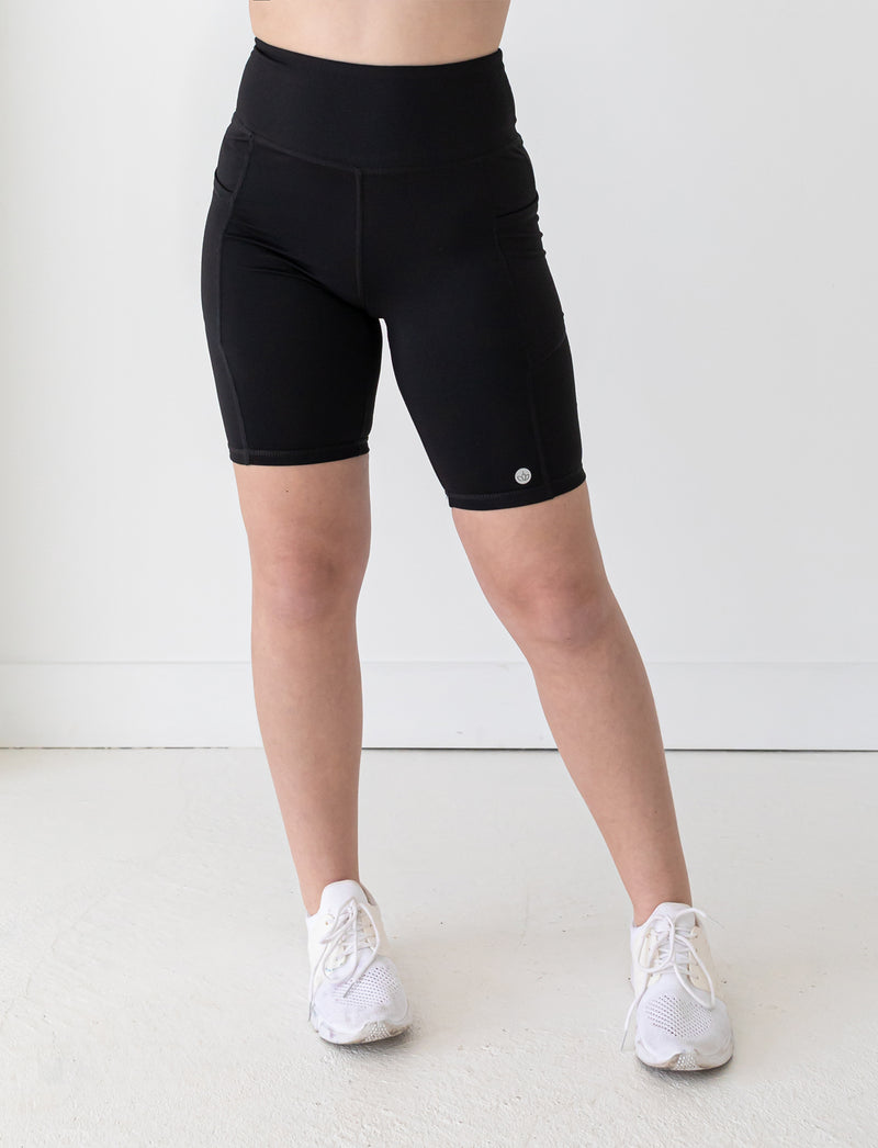 GIRLS BIKE SHORT W/ POCKETS