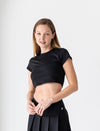 LADIES CROP CORE ATIVE T