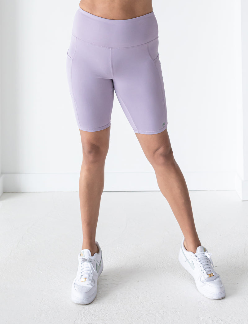 LADIES BIKE SHORT W/ POCKETS