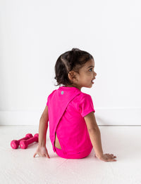 INFANT GIRLS SPLIT BACK T-SHIRT