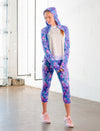 LADIES PERFECTLY PINEAPPLE CAPRI LEGGING