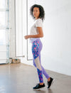 LADIES HIGH RISE SIDE PANELLED LEGGINGS