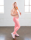GIRLS COATED LEGGINGS