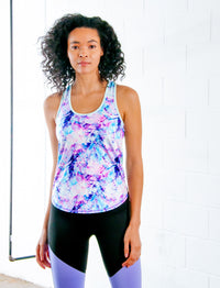 LADIES SCOOPED RACERBACK TANK