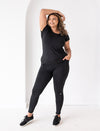 LADIES HIGH RISE SIDE POCKET LEGGING (SIZES XS TO XXL)