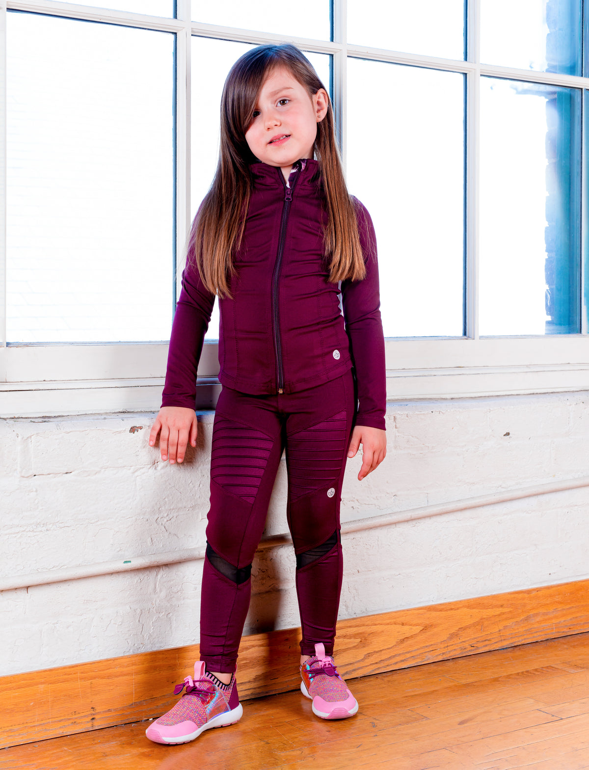 GIRLS 2-6 MOTO LEGGING