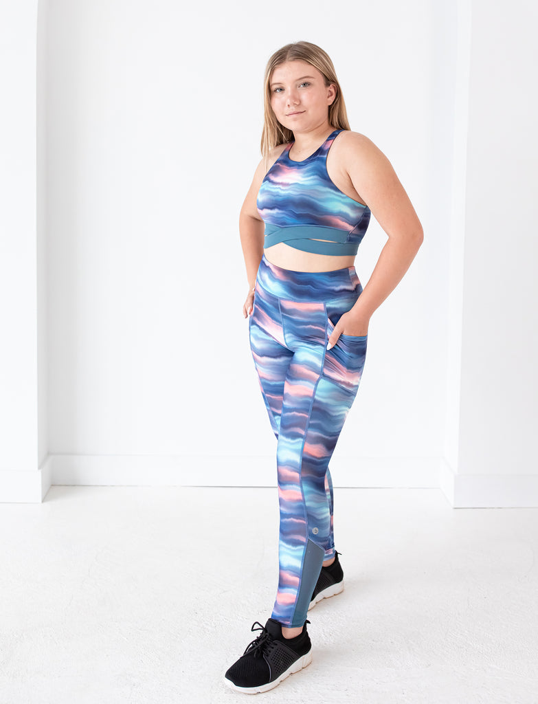 Jill Yoga - Big Girls Side Pocket Legging – Athlete's Haven