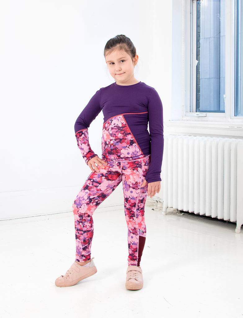GIRLS 2-6 SIDE POCKET LEGGING – Jill Yoga
