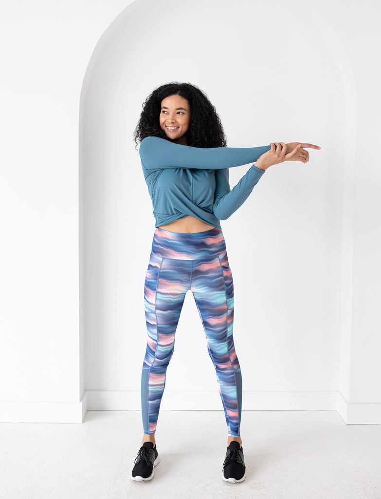 Shop Our LADIES ELASTIC TRIM CUT AND SEW LEGGING Jill Yoga and Get the Best  Deal