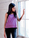 GIRLS MESH PANEL TANK