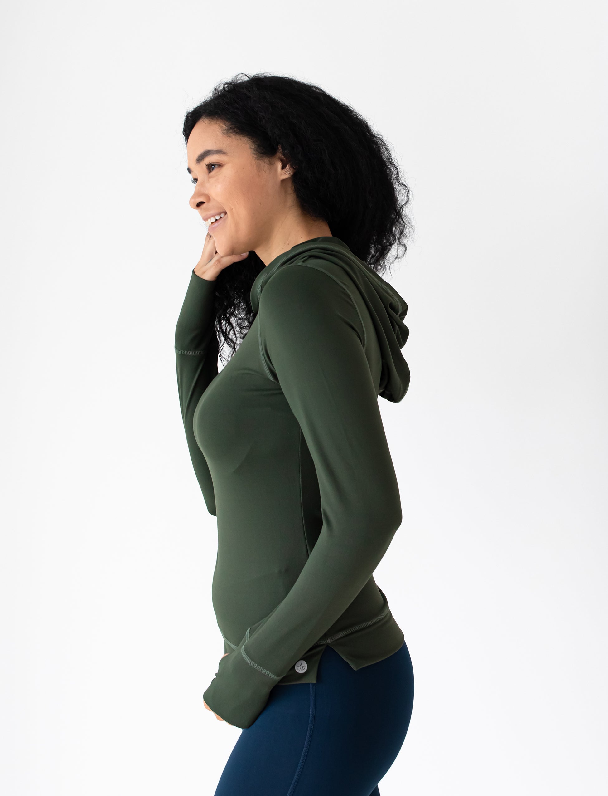 ladies hooded t shirt