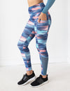 LADIES SIDE POCKET LEGGING WITH MESH