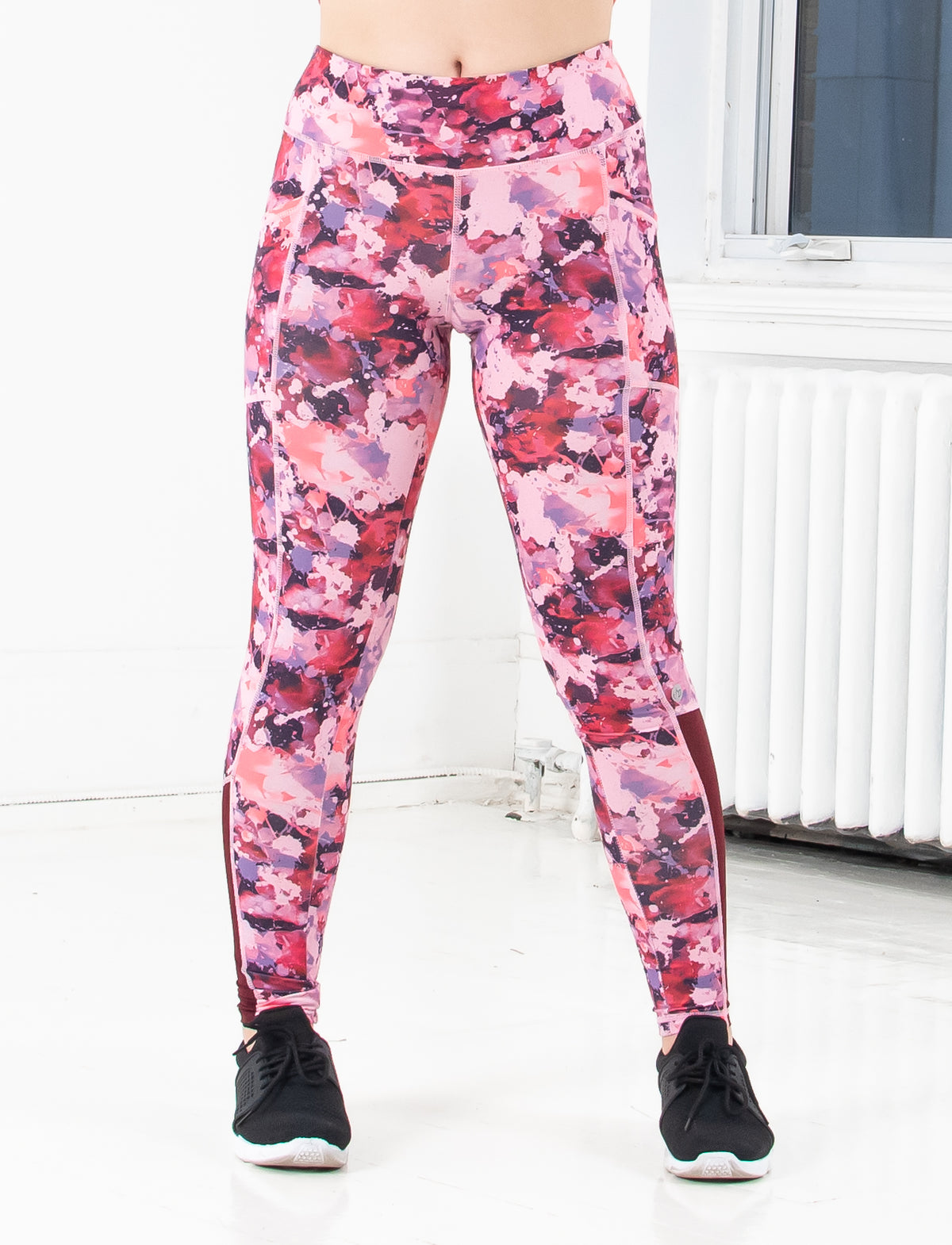 GIRLS PRINTED SIDE POCKET LEGGING