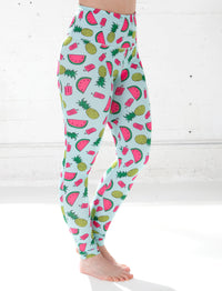 LADIES HIGH RISE NOVELTY LEGGING