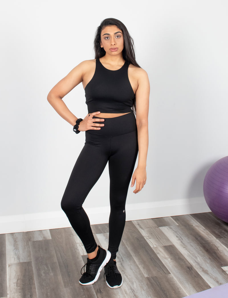 LADIES HIGH RISE YOGA LEGGING (SIZES XS TO XXL)