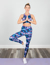 LADIES HIGH NECK ACTIVE CROP