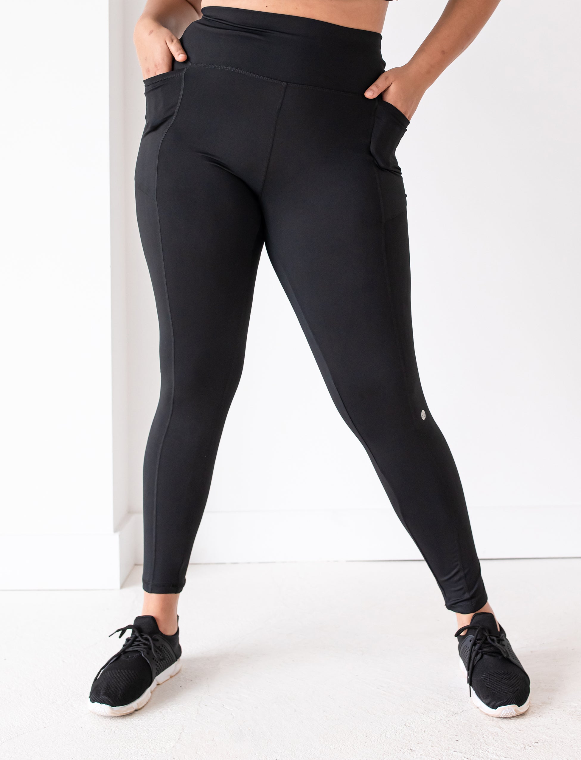 High waisted leggings with side pockets hotsell