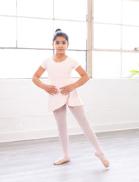 GIRLS 2-6 STUDIO TO STREET WRAP SKIRT W/HAIR SCRUNCHIE