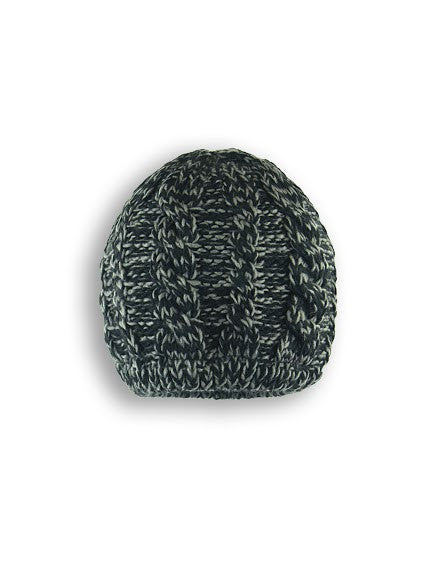 BOY'S 4-16 MARLED CABLE KNIT TOQUE