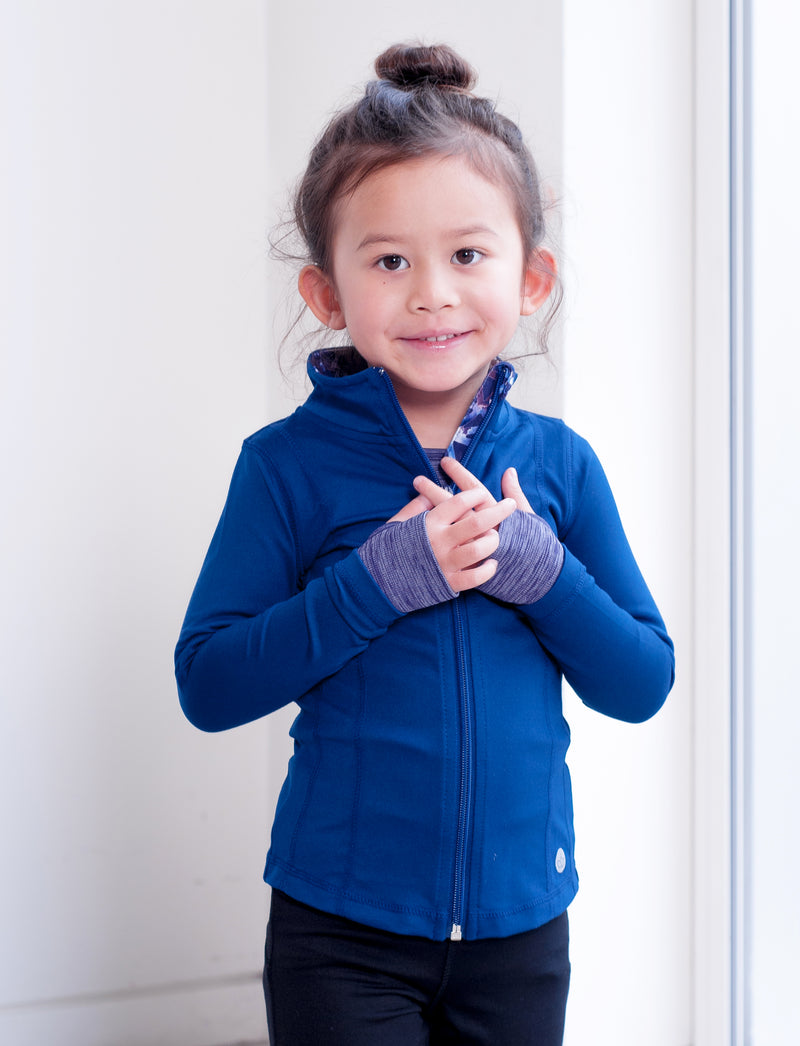 GIRLS 2-6 YOGA JACKET