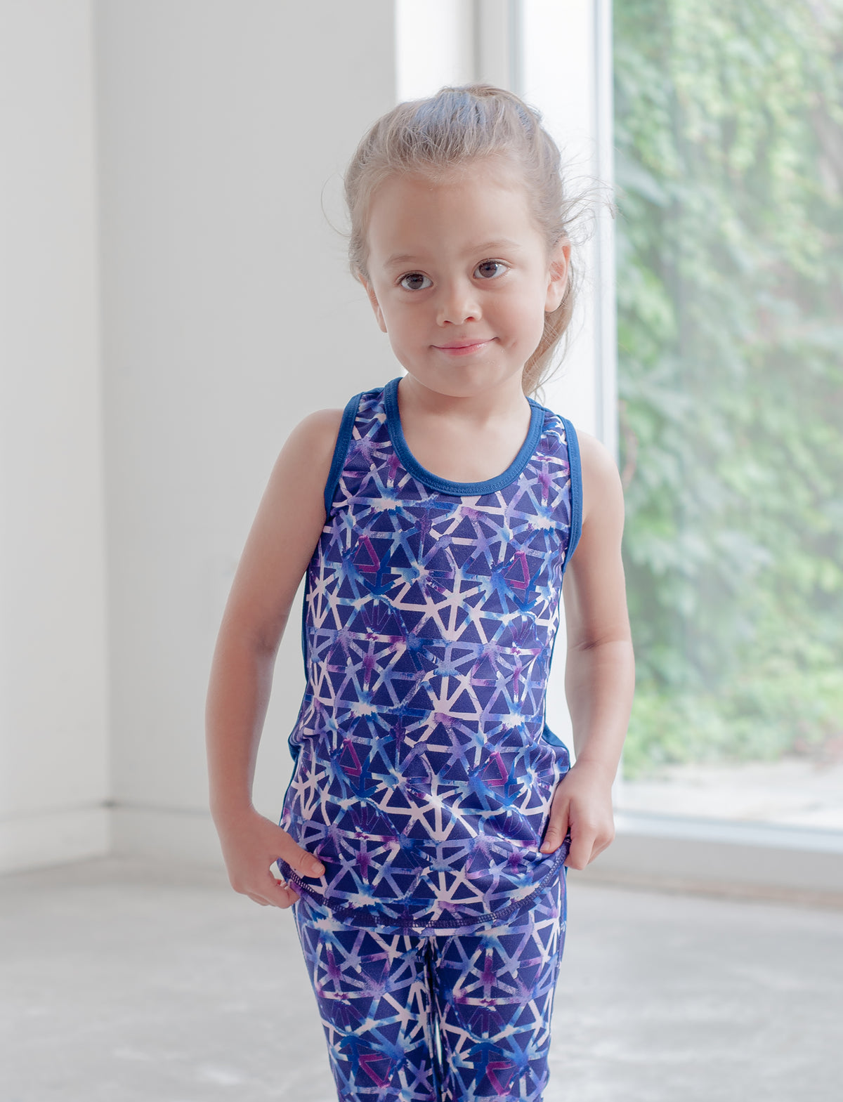 GIRLS 2-6 SCOOPED RACERBACK TANK