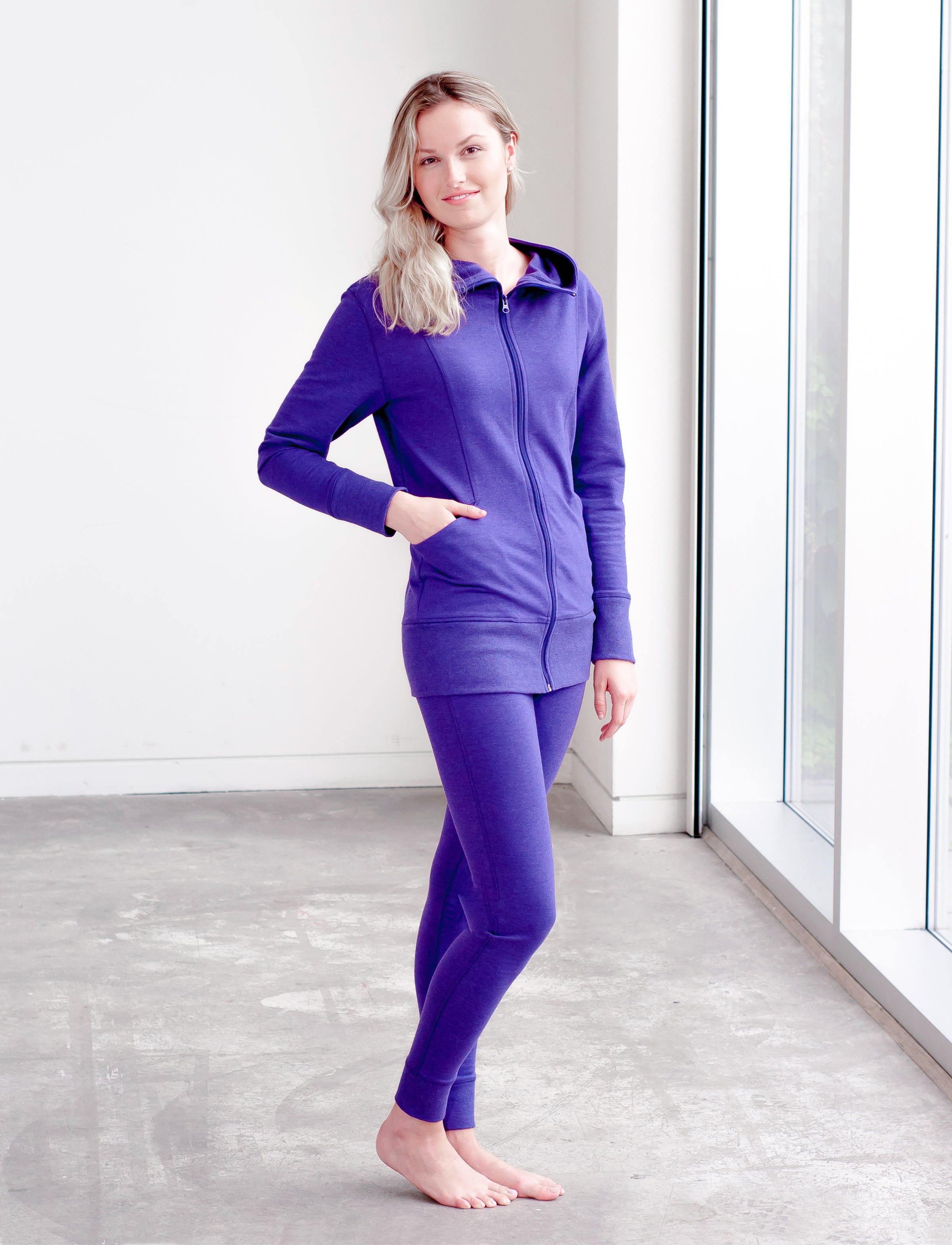 LADIES STRETCH COTTON JOGGERS
