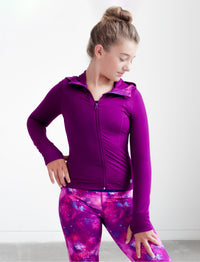 GIRLS HOODED JACKET