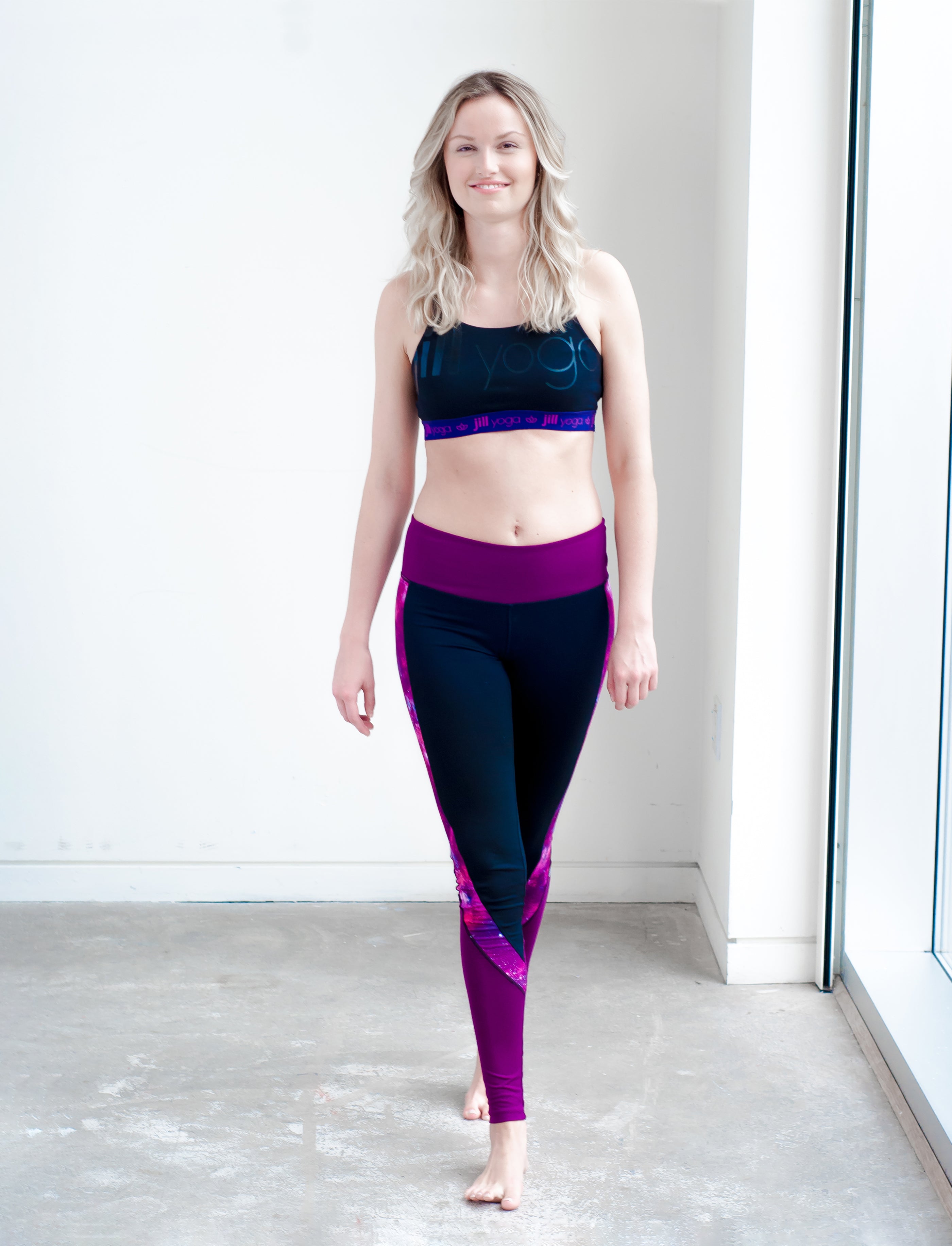 LADIES "JILL YOGA" ACTIVE CROP Jill Yoga