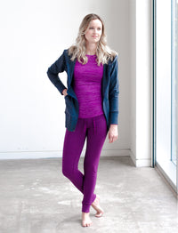 LADIES STRETCH COTTON JOGGERS