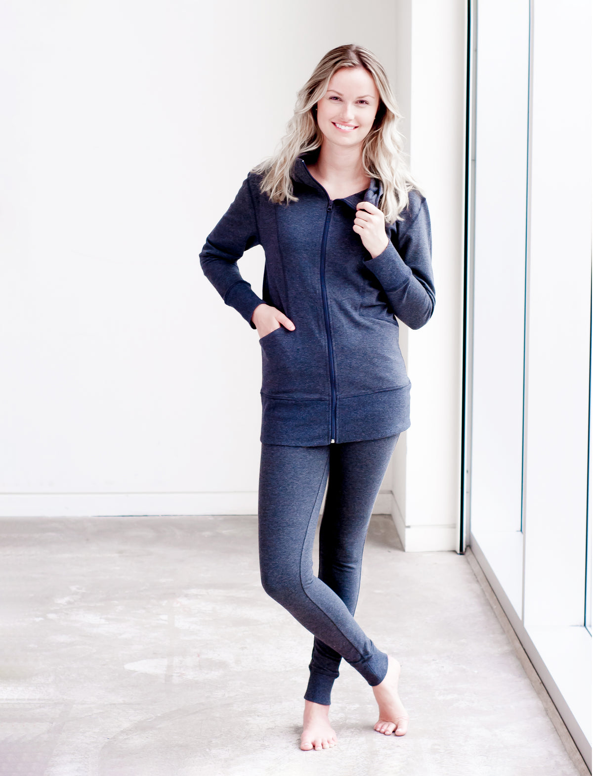 LADIES STRETCH COTTON JOGGERS