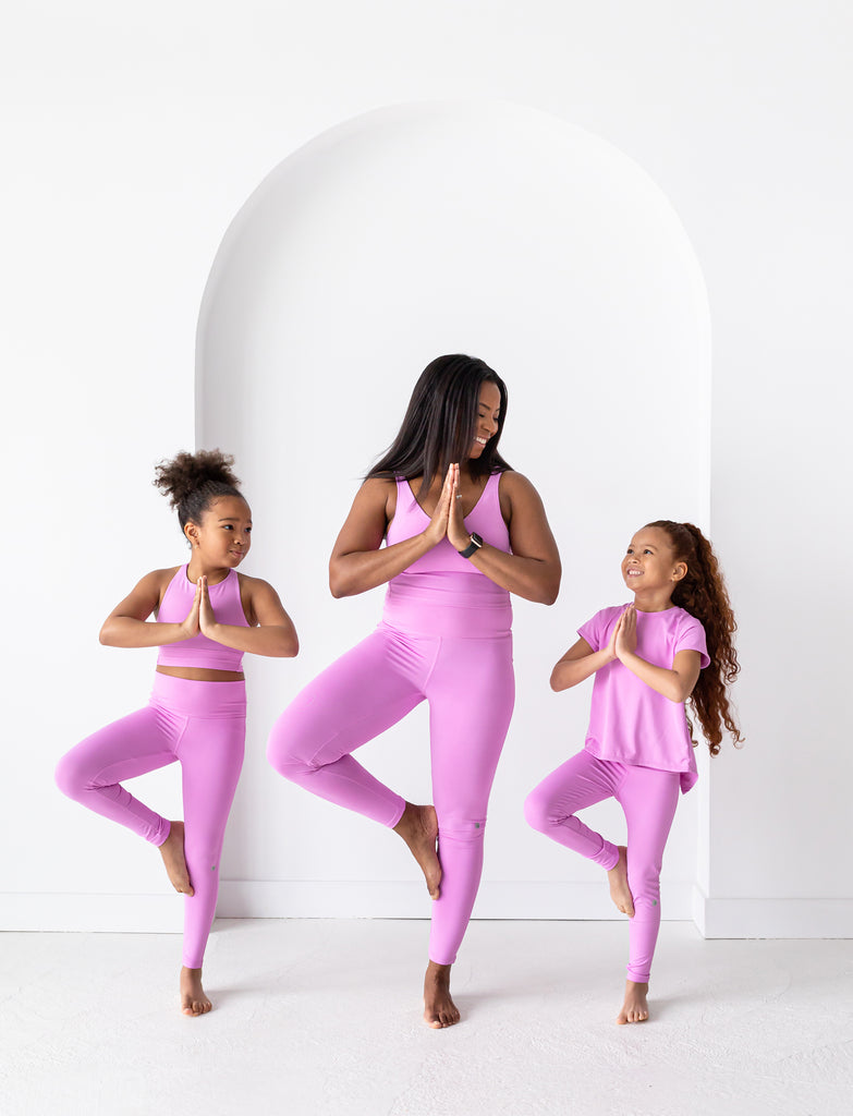 GIRLS 2-6 ATHLETIC YOGA CAPRI LEGGING – Jill Yoga