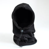 Unisex Black Fleece 4 in 1 Hood