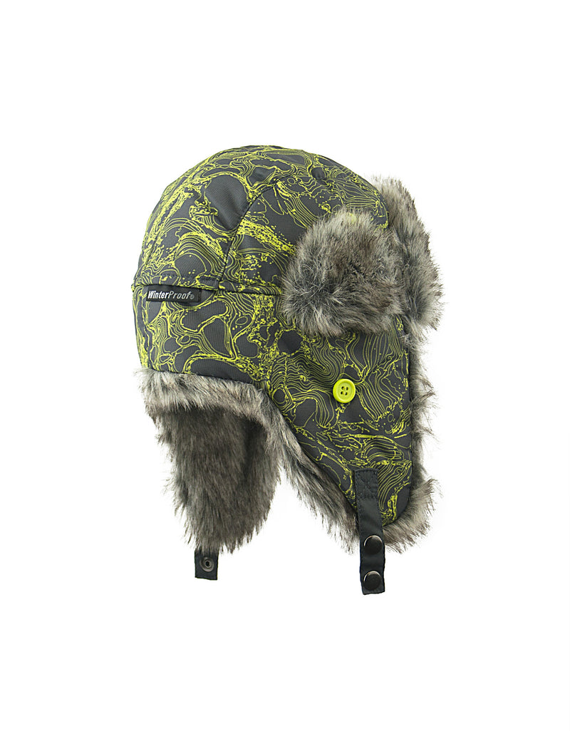 BOY'S 2-3X TRAPPER W/ FAUX FUR