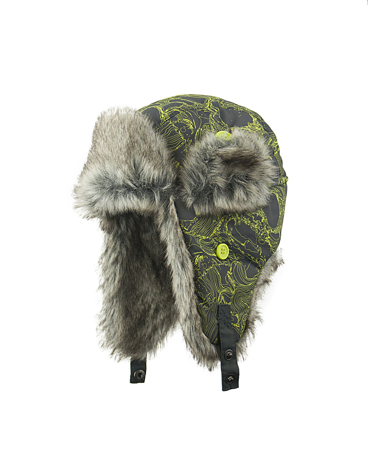 BOY'S 2-3X TRAPPER W/ FAUX FUR