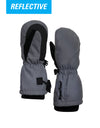 KIDS 2-6X SOLID REFLECTIVE MITTEN
