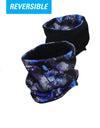 BOYS PRINTED REVERSIBLE FLEECE NECK WARMER
