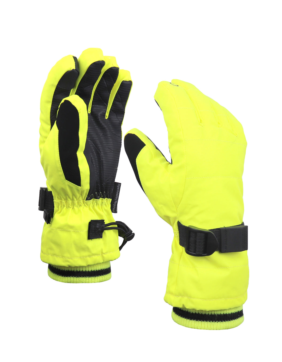 BOYS 4-16 TOUCH REFLECTIVE PUFFER SKI GLOVE